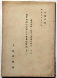 椎茸増産に関する基礎的研究　第五報　椎茸榾木を侵害する害菌類図説（其二）　大阪営林局・局報附録