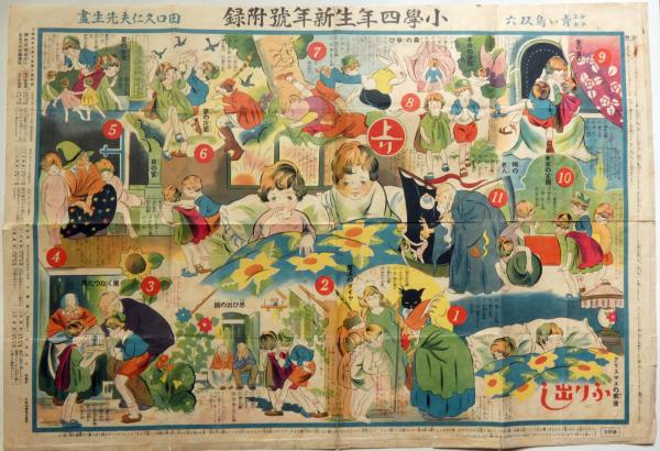 少年倶楽部 昭和11年1月 江戸川乱歩・柳家金語楼・平田晋作