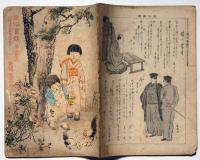 風俗画報　第210号（明治33年5月）　九十九里の漢民大漁祭の図・吉良義央本所邸宅の図