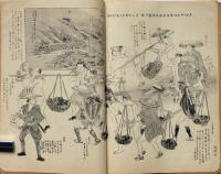 風俗画報　第210号（明治33年5月）　九十九里の漢民大漁祭の図・吉良義央本所邸宅の図