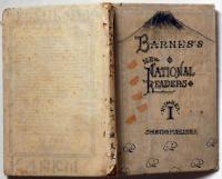 バーンズの新しいナチナルリーダー№１　Barnes's New Natinal Readers 　絵入ボール表紙本