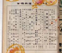 女性改造　４巻11号　昭和24年11月　表紙画・三岸節子