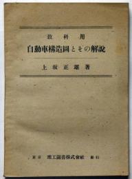 教科用自動車構造図とその解説　図表入