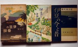 遊覧必携 伊豆の番頭　昭和13年版・15年版　＋伊豆の今昔　計3冊