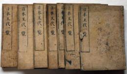 日本王代一覧 全七冊揃 （天皇）(林春斎・林鵞峯先生) / 古本、中古本