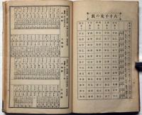 陰陽暦対照　千支便覧　全