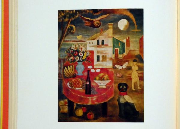 古賀春江詩画集　　牛を焚く　　東　出版　　作品集