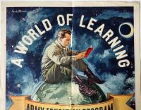 アメリカ兵員募集ポスター A WORLD OF LEARNING AT YOUR COMMAND  ARMY EDUCATION PROGRAM 