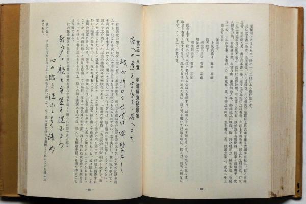 剣道教典 天真正自源流剣道範士(上野靖之) / 古本、中古本、古