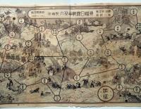 幕末維新大双六　岩田専太郎・画　昭和6年1月　少年少女譚海付録
