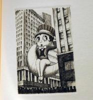 摩天楼の下で　限定120部　署名入　銅版画4葉入