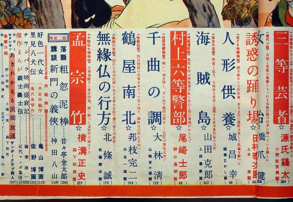 大人 可愛い 服  大衆小説代表作選集・第二集 昭和27年12月 東京クラブ臨時増刊 源氏鶏太