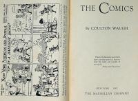 英文　THE COMICS by coulton eaugh　ザ・コミックの歴史