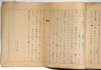 梁雅子草稿　「はらわたの記/赤パイプ」二編　ペン書　400字　67枚×67枚