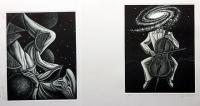 梅木英治 銅版画集『日々の惑星』　銅版画 全7葉・限定50部・サイン入