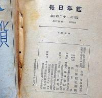 毎日年鑑　昭和21年版　(終戦)