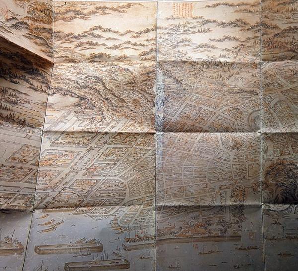 天保年間 鹿児島城下絵図注解 （解説と地図）(五味克夫) / 古本、中古