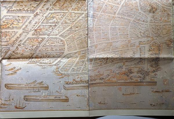 天保年間 鹿児島城下絵図注解 （解説と地図）(五味克夫) / 古本、中古