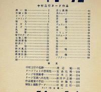 美しいヌード　日本カメラ増刊　（中村立行集）　昭和31年7月