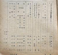 近代文学　第1巻5号（昭和21年9月）プロレタリア文学を語る・窪川鶴次郎ほか