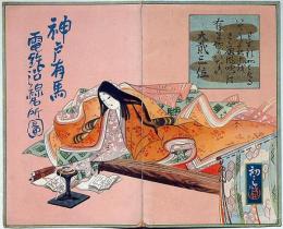 神戸有馬電鉄沿線名所図　初三郎鳥瞰図　