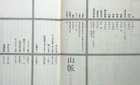 民藝の仲間192号　山脈　表紙・佐藤忠良・画　宇野重吉・演出