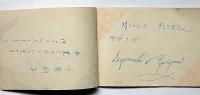 中原淳一装画ノート　4点「ひまわり日記・未使用3点・SIGAN BOOK/書き込みあり1点」計4点
