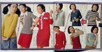 スクールジュニアの服装プラン　女学生の友・付録　昭和42年5月　目次・内藤ルネ画