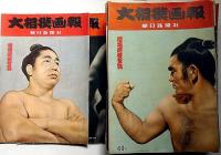 大相撲展望春場所号/大相撲画報　昭和27年7月～36年11月・不揃45冊　アサヒスポーツ臨時増刊　