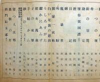 新作三十三人集　経済往来夏季増刊　昭和8年7月　（文学者三十三集）