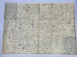 文久改正 京都指掌図