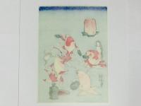 歌川国芳 金魚づくし 酒のざしき