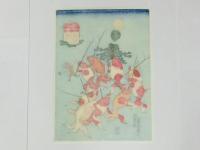 歌川国芳 金魚づくし まとい