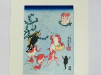 歌川国芳 金魚づくし 玉や玉や