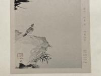可翁 竹雀図