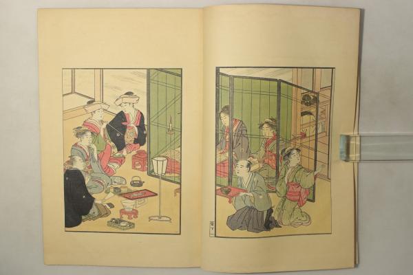 【感謝価格】 絵本栄家種(勝川春潮) / 古本、中古本、古書籍の / Cosyo Cosyo 和書