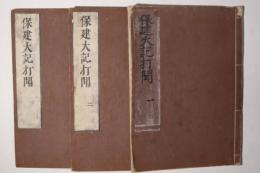 保建大記打聞