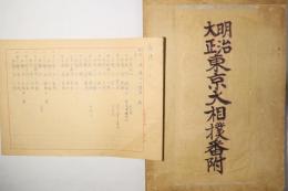 明治大正 東京大相撲番附 優勝力士表記録表付き