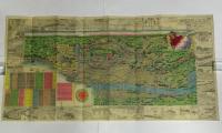 名所絵入 東京方角一覧地図 全