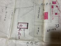 満州国　古地図　西本願寺　肉筆