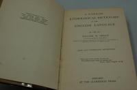 A Concise Etymological Dictionary of the English Language