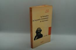 La formation de la pensée économique de Karl Marx