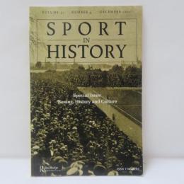  SPORT IN HISTORY　 VOLUME 31, NUMBER 4, DECEMBER 2011