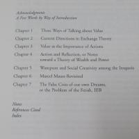 Toward an Anthropological Theory of Value: The False Coin of Our Own Dreams