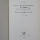 Beiträge zur philosophischen Begründung der Psychologie und der Geisteswissensch - Beiträge zur philosophischen Begründung der Psychologie und der Geisteswissenschaften. Eine Untersuchung über den Staat.