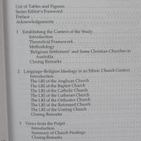 Medium or Message?: Language and Faith in Ethnic Churches
