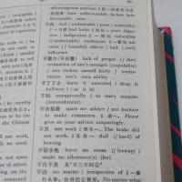 A NEW CHINESE-ENGLISH DICTIONARY（新漢英詞典）