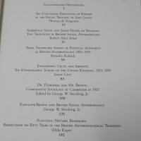 Functionalism Historicized: Essays on British Social Anthropology