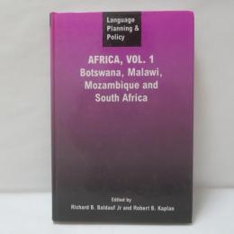  Language Planning & Policy, Africa, Vol. 1