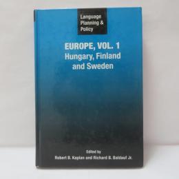 Language Planning And Policy In Europe: Finland, Hungary And Sweden (1) 